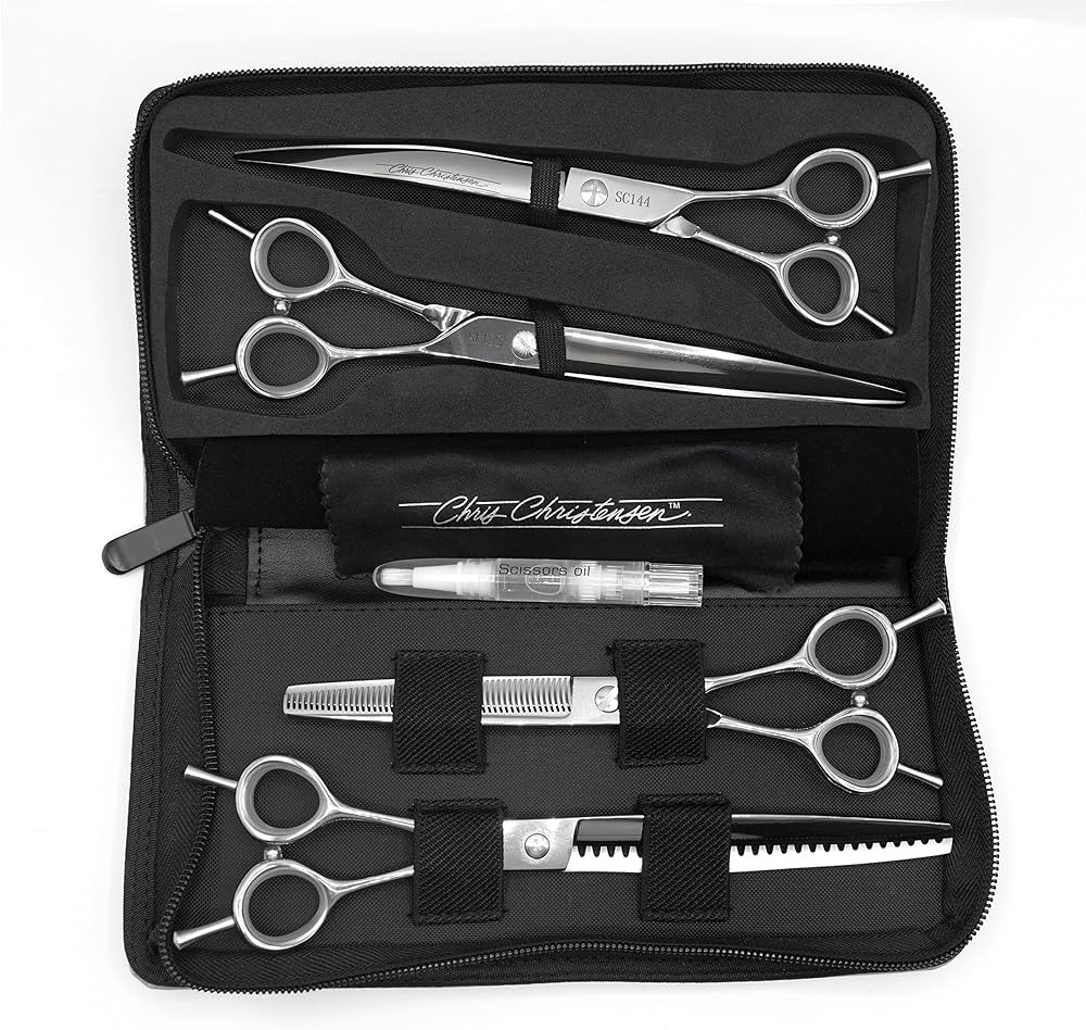 Chris Christensen Classic Series Grooming Shears, Full Set of Shears With Case, Groom Like a Prof... | Amazon (US)