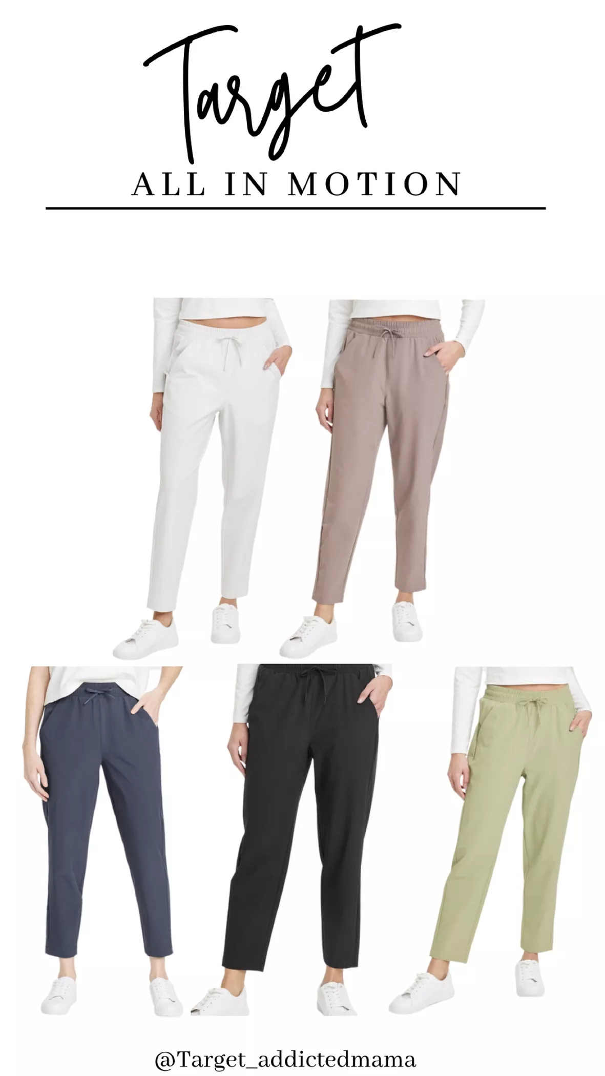 Women's Stretch Woven Taper Pants … curated on LTK