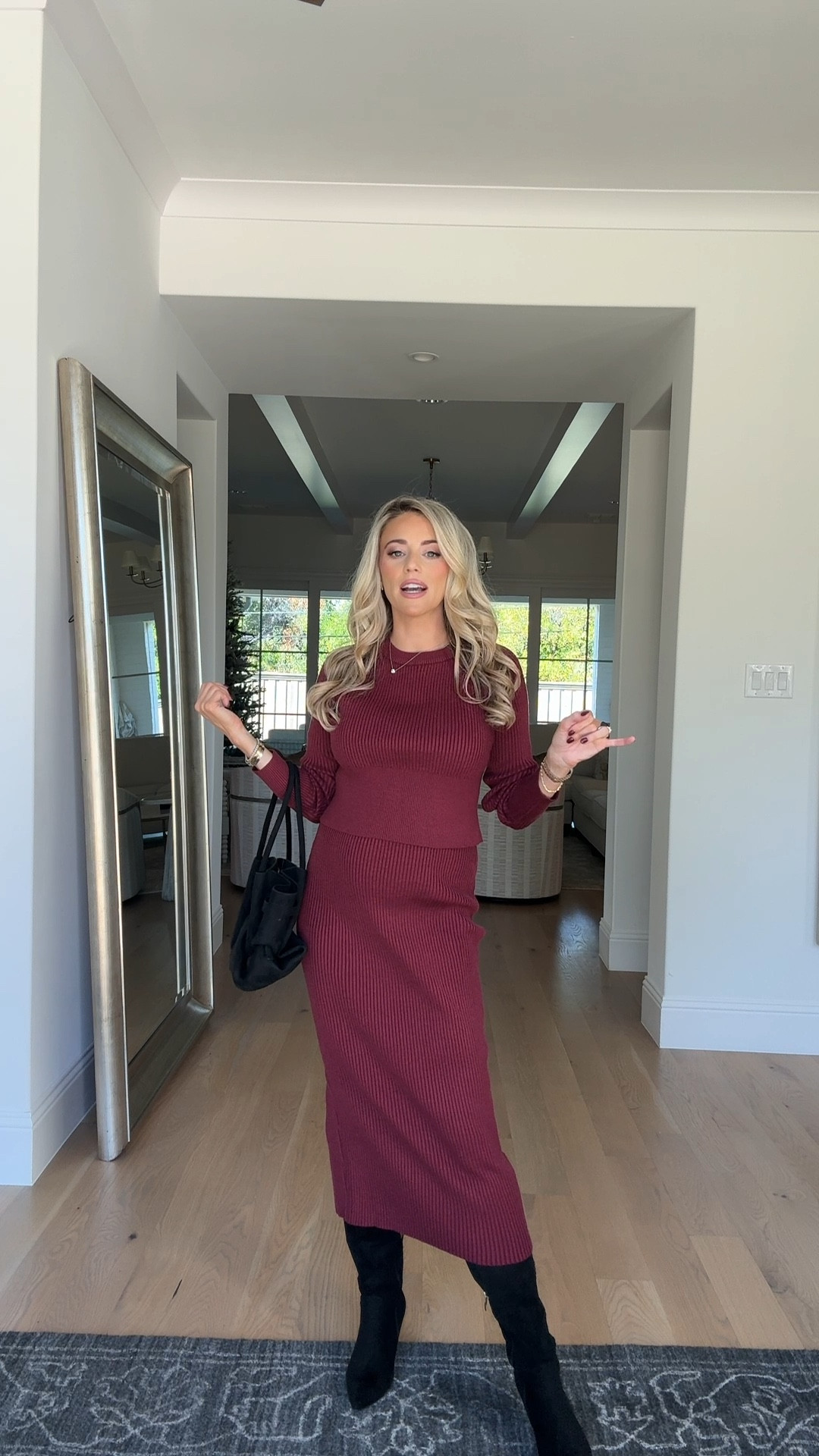 Red Wine Sweater Set
Trendy Handbag
Amazon Fashion#LTKItBag #LTKStyleTip

#LTKBump