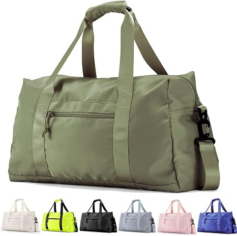 Travel Duffle Bag,Sport Gym Bag for Men And Women with Wet Pocket,Weekender Bag Carry On Tote Bag... | Amazon (US)