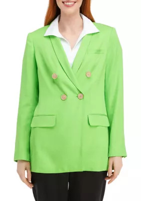 THE LIMITED Women's Double Breasted Solid Blazer | Belk