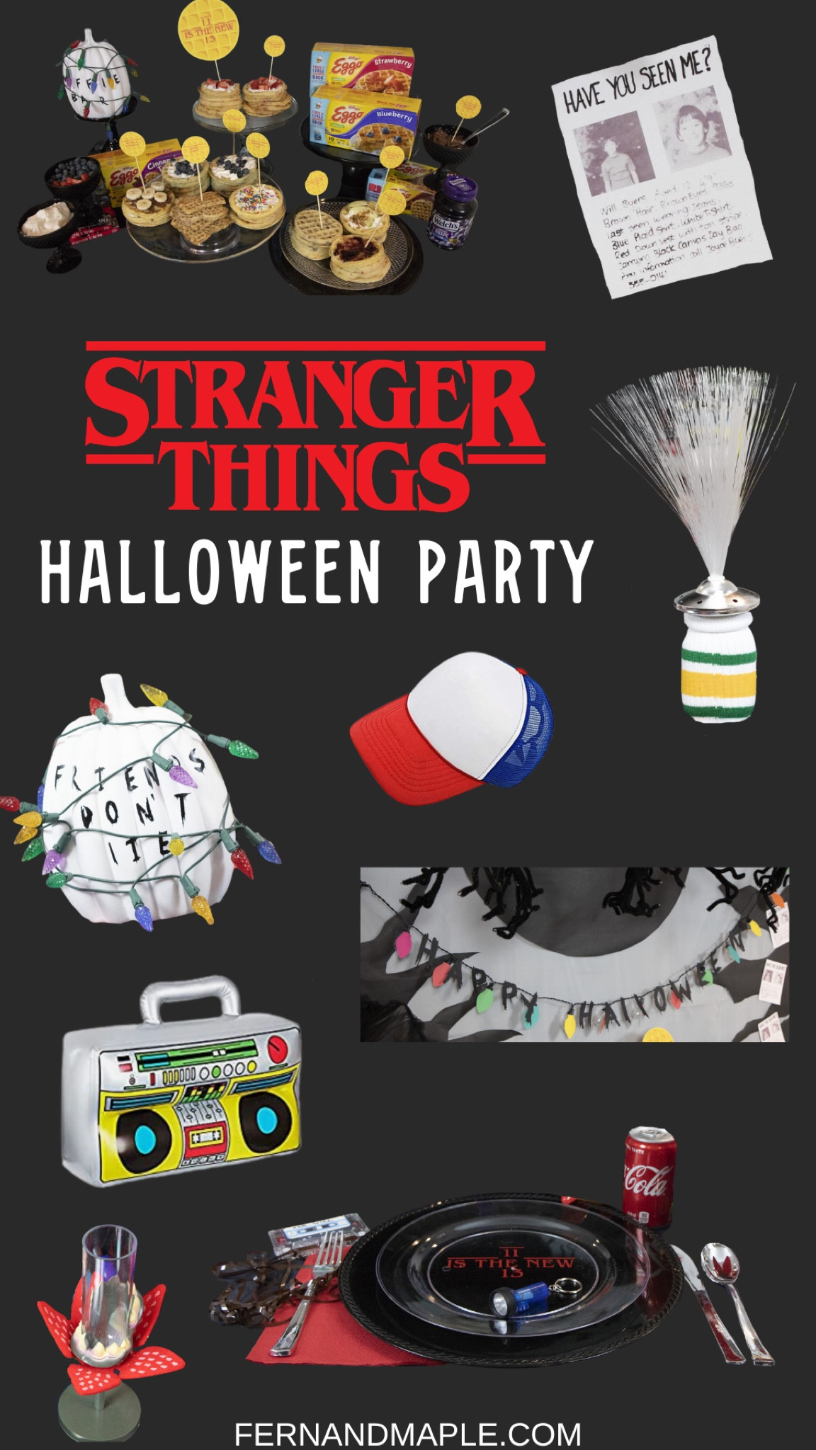Grab your Eleven costume and join the Stranger Things crew this Halloween. Create a creepy Halloween Party with DIY Upside Down and Demogorgons!

#LTKhome #LTKHalloween #LTKparties