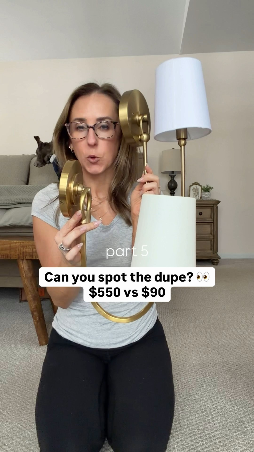 $550 vs $90! Can you tell which sconce is which?! The skinnier sconce with the white lamp shade is only $90 from Wayfair!! The other is $550 from Studio McGee ! Both linked here! Such a good dupe! 

#LTKSaleAlert #LTKHome #LTKFindsUnder100