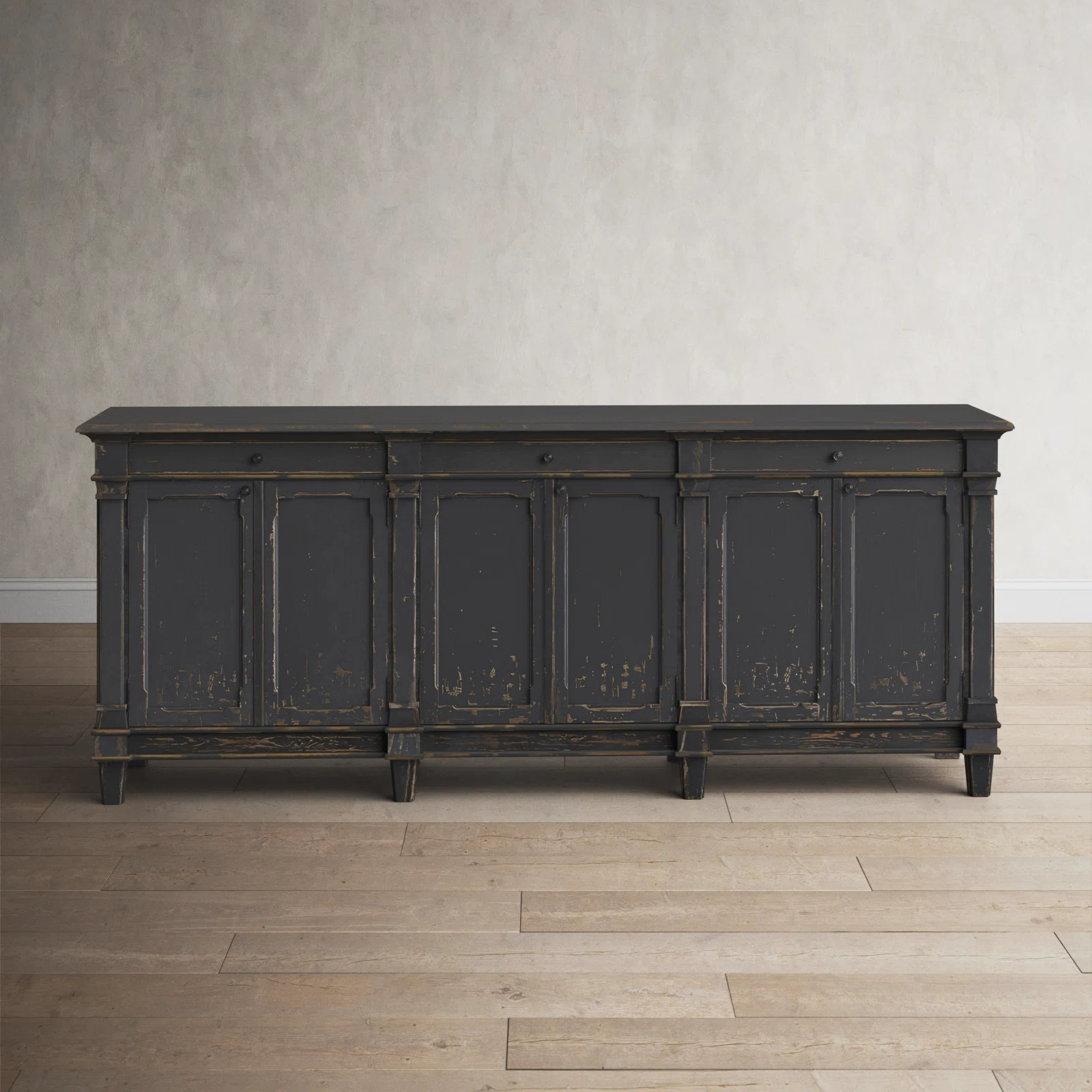 Ellettsville 96.25'' Solid Wood Sideboard | Wayfair North America
