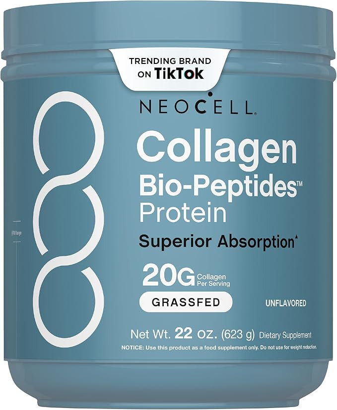 NeoCell Collagen Bio-Peptides Powder | 22oz | Super Hair, Skin, and Nails | Superior Absorption |... | Amazon (US)
