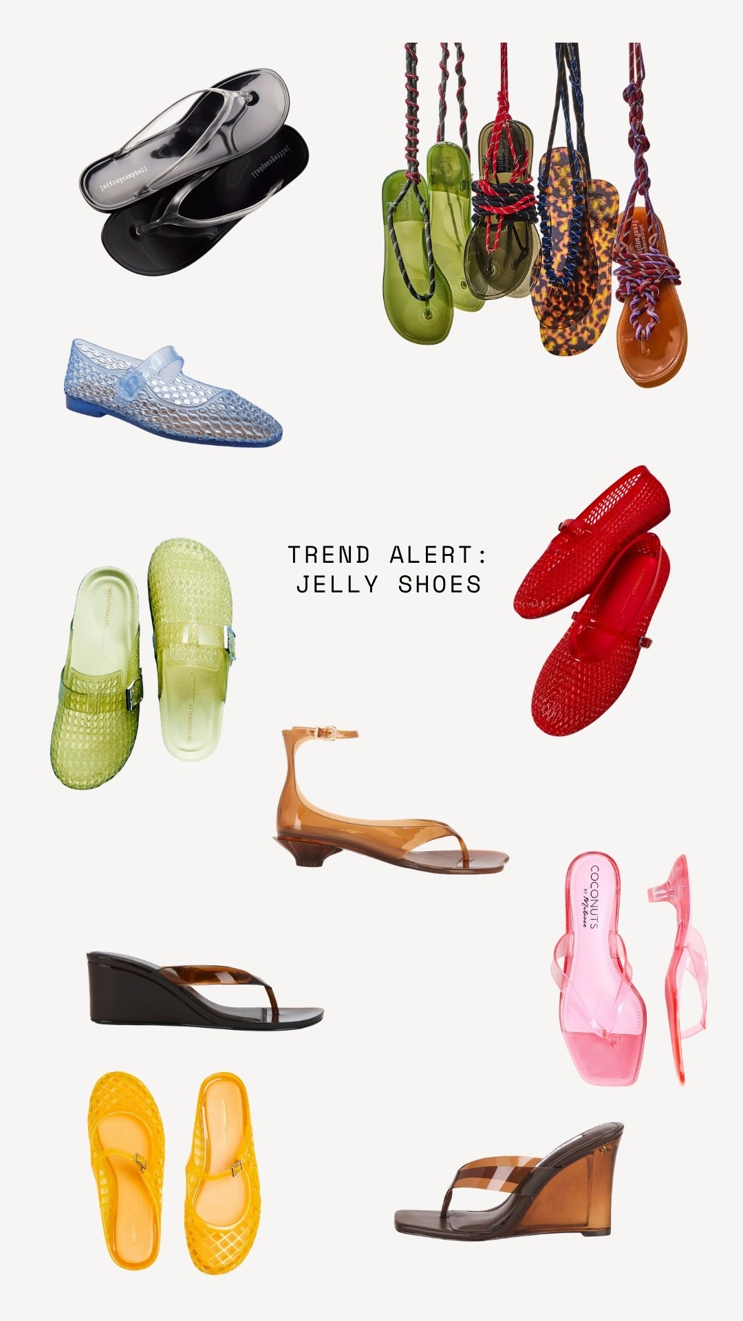 Spring 2026 Trend Alert: Jelly Shoes! The perfect touch for a fun spring outfit ✨ most of these styles are under $60! 

#LTKSwim #LTKmomlife #LTKootd
