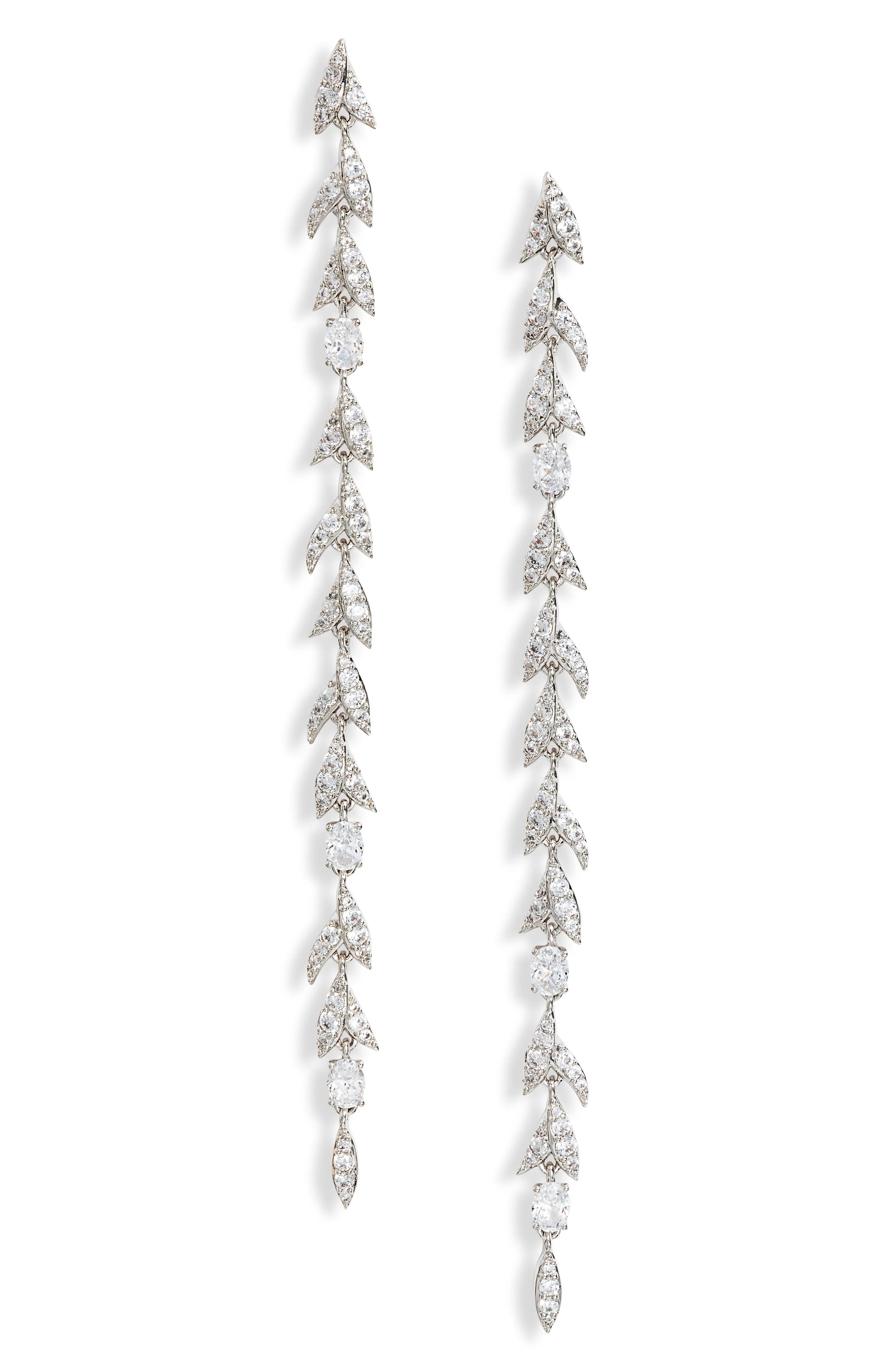 Liv Leaf Linear Earrings | Nordstrom