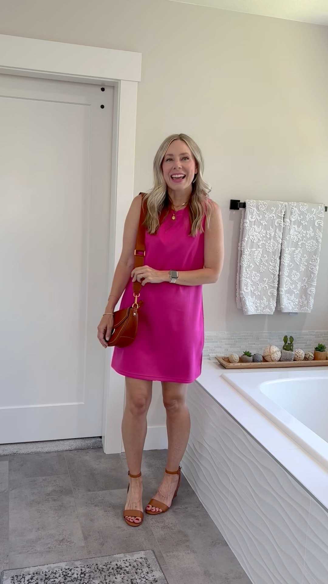 Dress details. I went up to a medium. Comes in many more colors too!

#LTKFindsUnder50 #LTKTravel #LTKSaleAlert