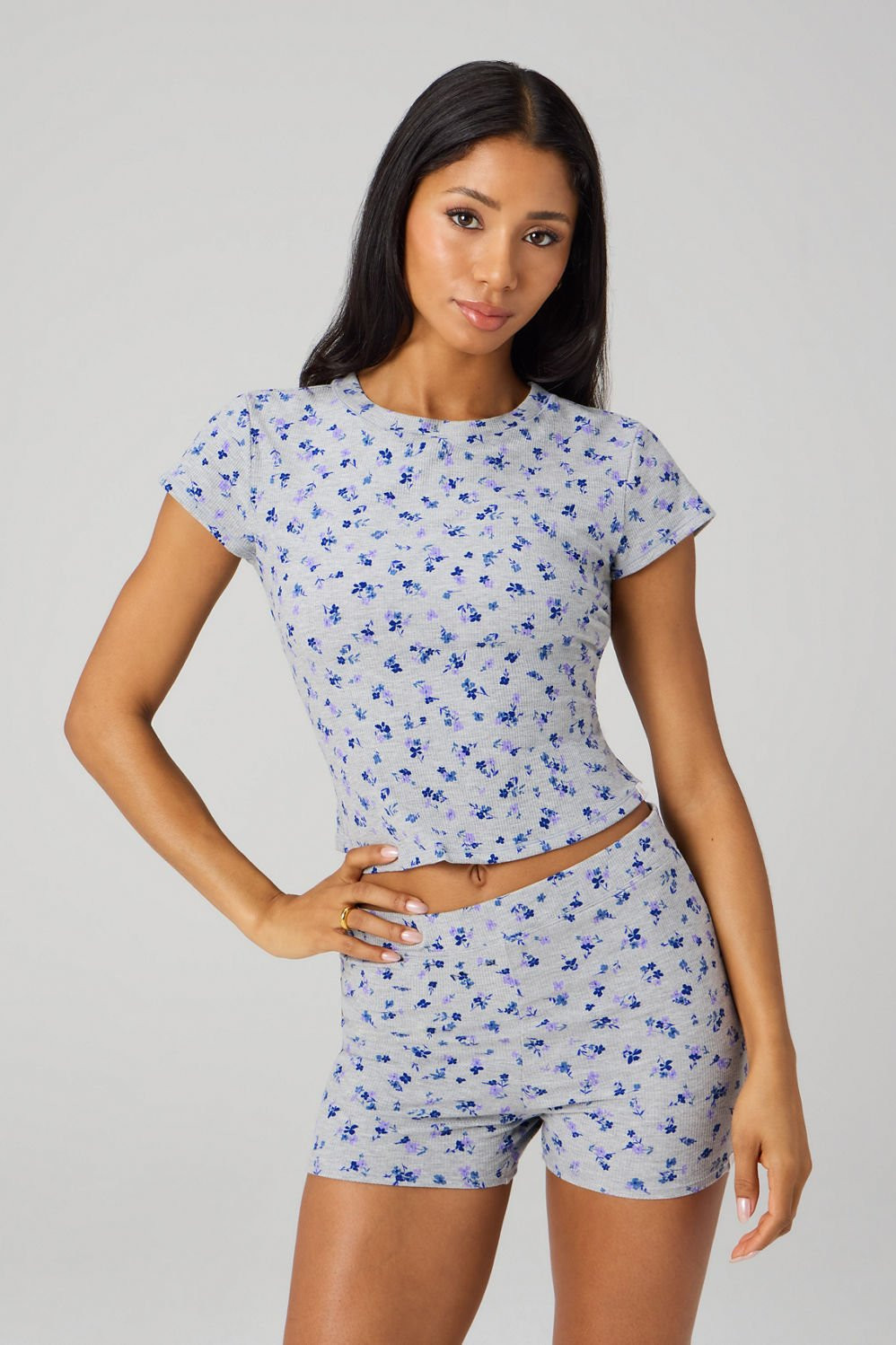 Soft Rib Baby Tee | Fabletics