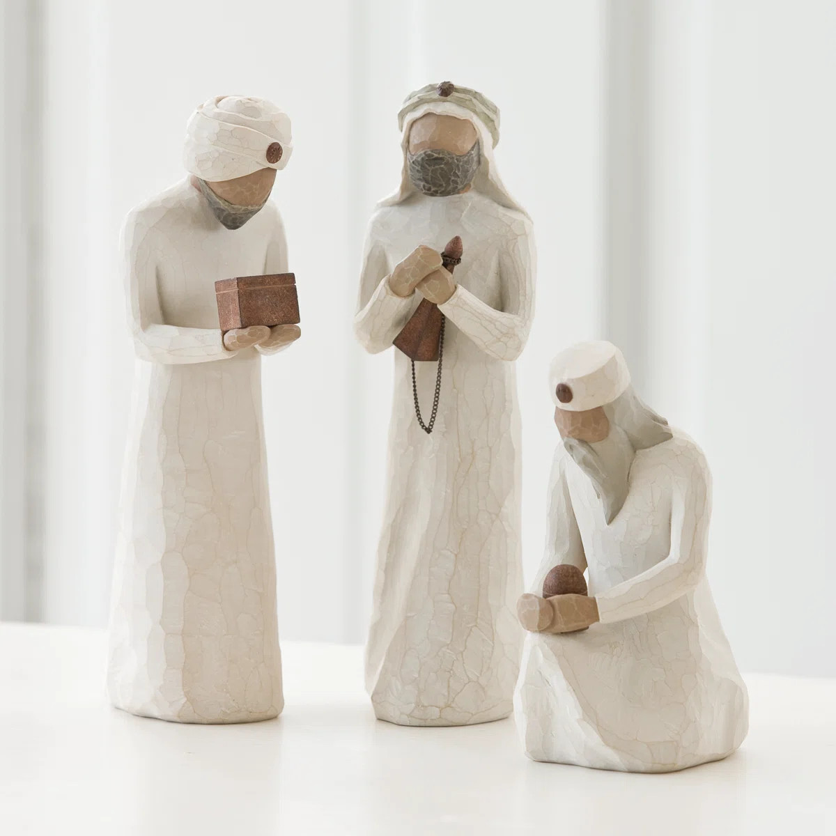 Willow Tree Nativity 3 Piece Wisemen Set | Wayfair North America