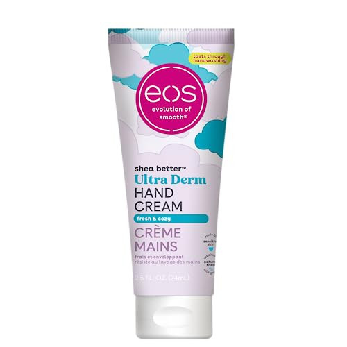 eos Shea Better Hand Cream - Fresh & Cozy Hand Lotion | Instant Hydration + Lasting Protection | 2.5 oz | Amazon (US)