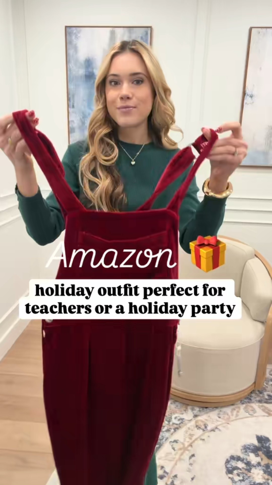 This velvet jumpsuit is the ultimate one-and-done look—polished enough for school parties, comfy for all-day wear, and perfect for festive nights out. Pair it with a cozy faux fur coat and you’re holiday party ready in seconds! ✨

#LTKHoliday #LTKTall #LTKFindsUnder50