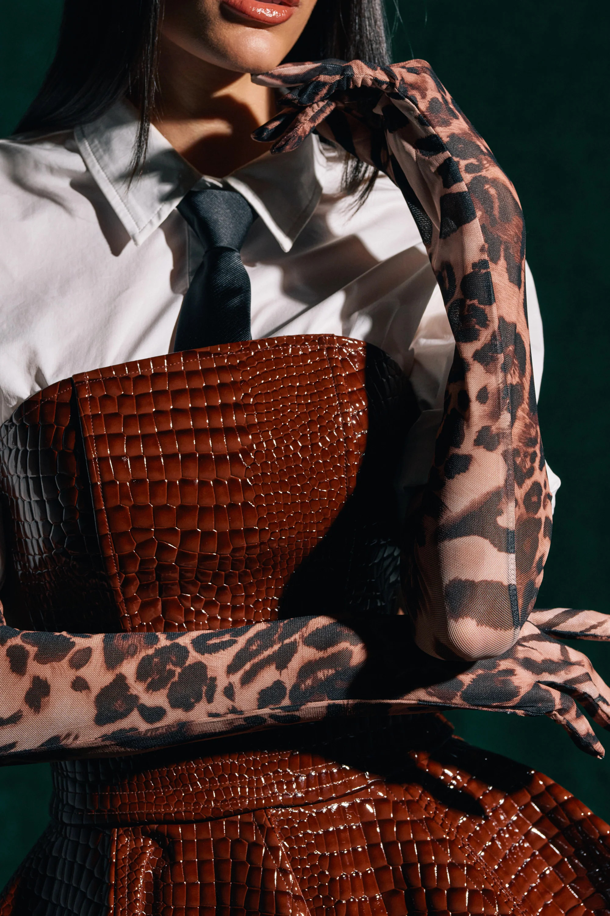 REALLY WITH IT CHEETAH GLOVES | AKIRA