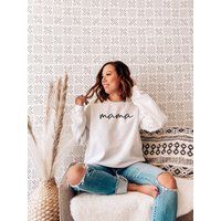 Mama Unisex Sweatshirt, Mama Gift For Mom, Mama, Sweater | Etsy (US)