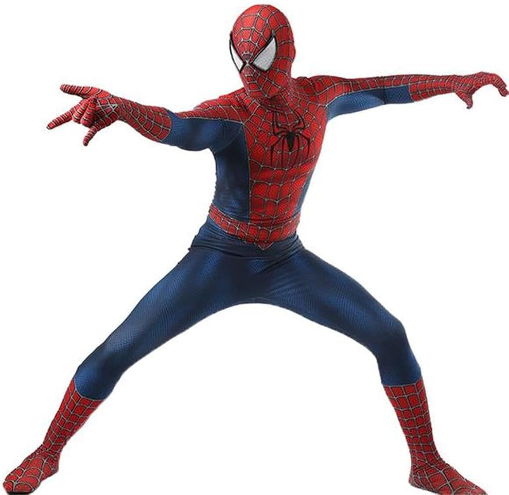 Halloween Superhero Cosplay Costume Bodysuit Tight Fitting Jumpsuits Adult | Amazon (US)