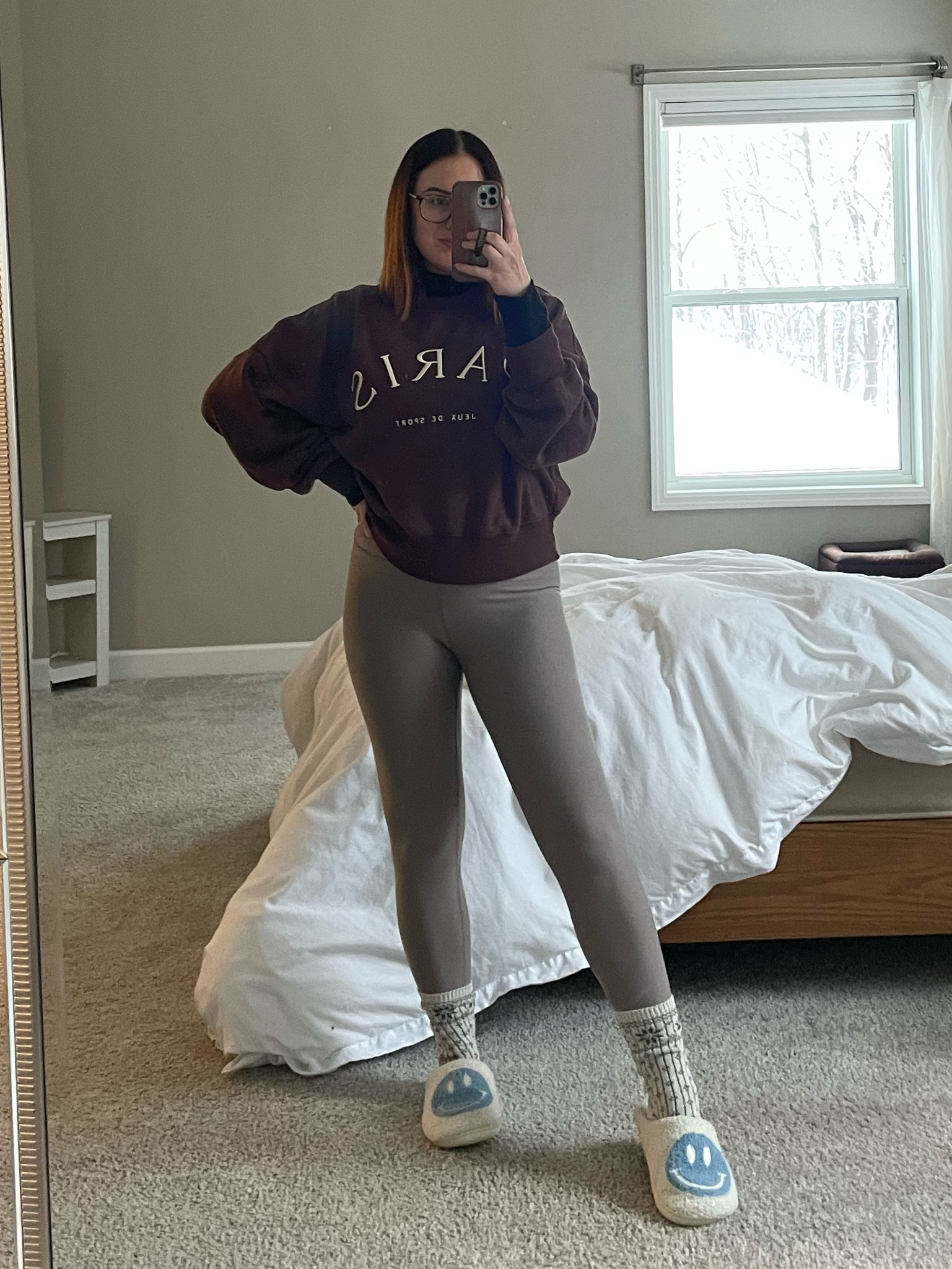 Comfy loungewear on sale ! M in all, short in leggings! 

#comfyoutfit #loungewear #winteroutfit

#LTKunder100 #LTKsalealert #LTKSeasonal