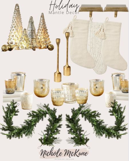 Create the perfect Christmas mantle with these pieces.

#LTKU #LTKHoliday #LTKhome
