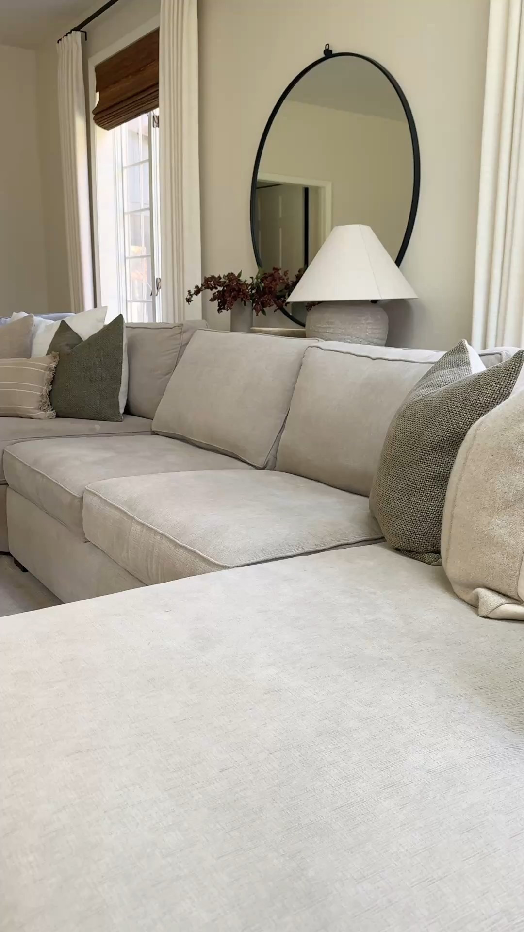 Pet and kid friendly sectional! 

#LTKHome #LTKSaleAlert