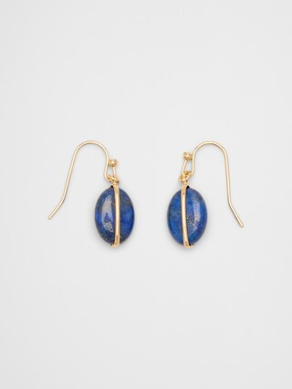 Lapis Bar Drop Earrings | Banana Republic Factory