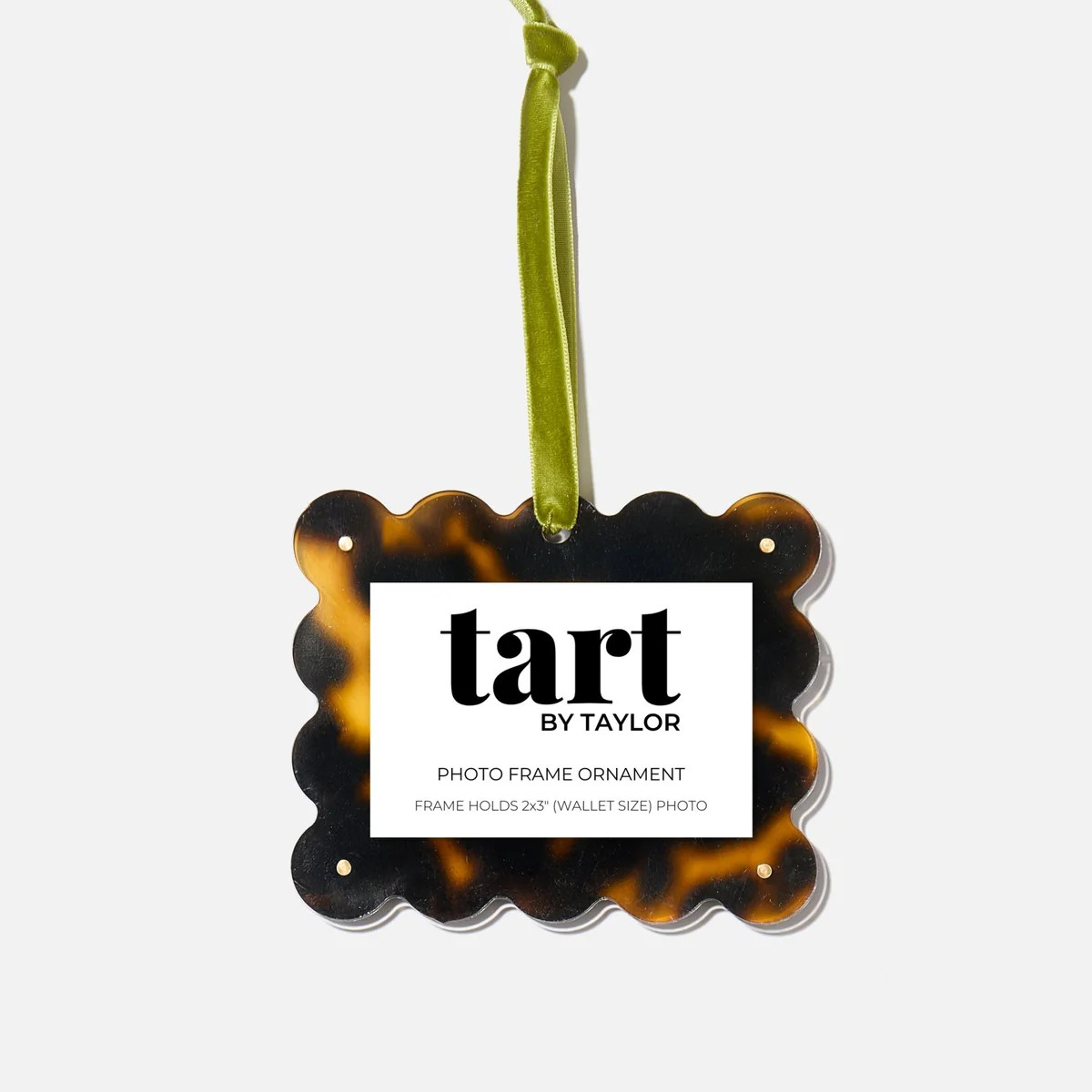 Tortoise Print Frame Ornament | Tart By Taylor