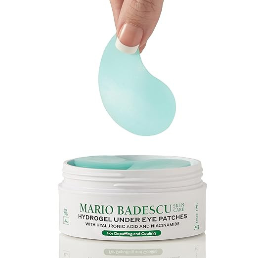 Mario Badescu Hydrogel Under Eye Patches (30 Pairs) – Hydrating Eye Masks for Puffy Eyes, Dark ... | Amazon (US)