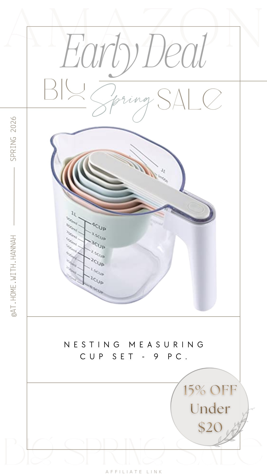 On Sale Now ✨

On sale now and this is exactly the kind of spring deal I like to share — useful, worth it, and a smart grab before the best prices disappear.

I just bought these myself!





•

Amazon spring sale • Amazon deals • spring sale find • daily deal • price drop • limited time deal • worth it Amazon find • best Amazon deals • sale find • Amazon storefront
#AmazonDeals #AmazonSpringSale #FoundItOnAmazon #AmazonFinds #SpringSale

#LTKfoodie #LTKHome #LTKSaleAlert