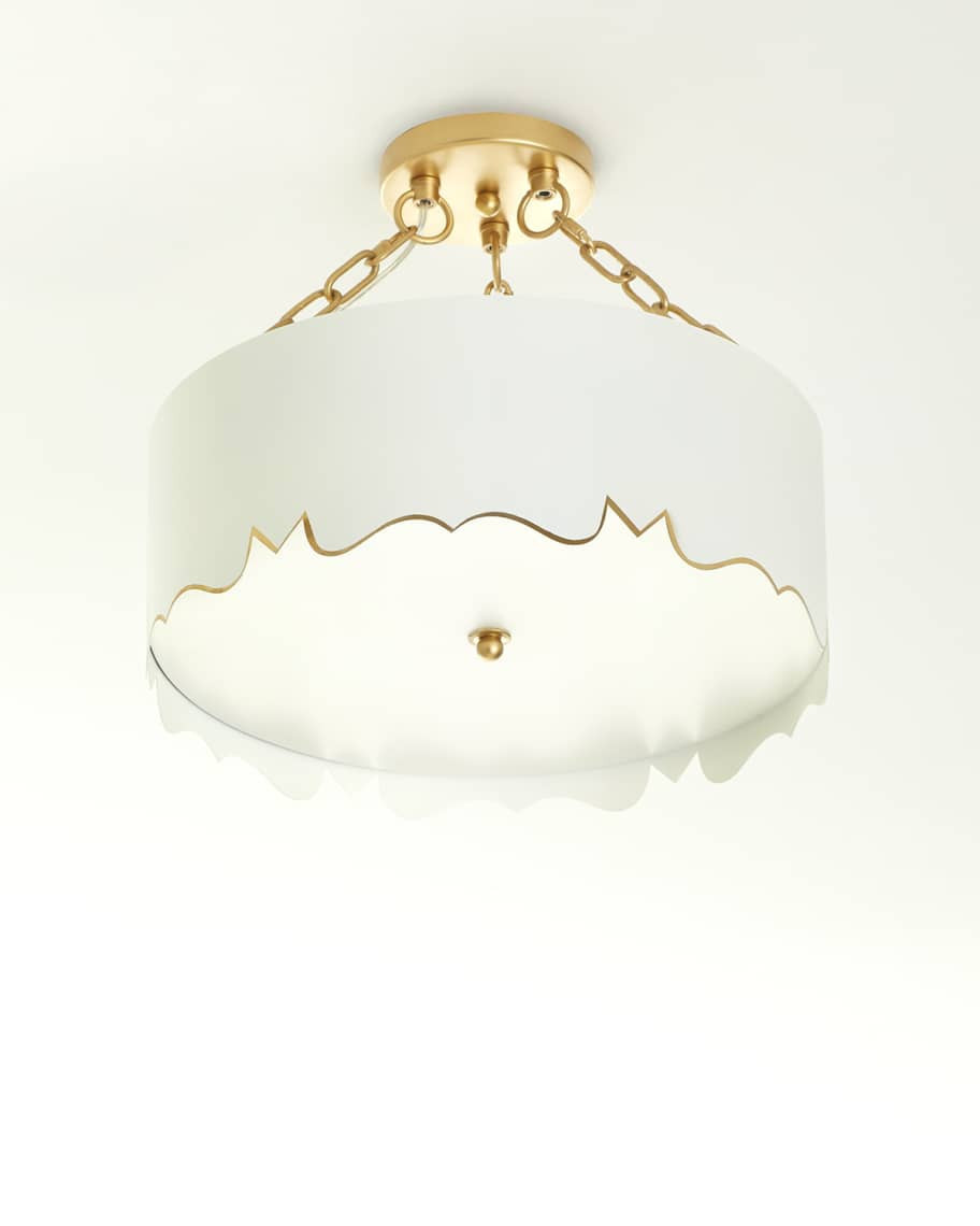 Mollie Pendant with Gold Accents | Horchow
