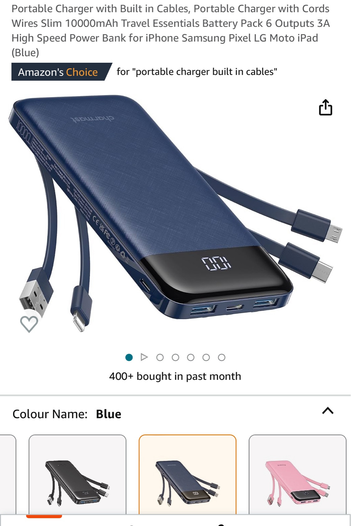 Power bank for all phone

#LTKGiftGuide #LTKHoliday