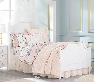 Monique Lhuillier Butterfly Organic Sheet Set & Pillowcases | Pottery Barn Kids