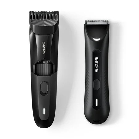 MANSCAPED® The Beard & Body Bundle Includes The Beard Hedger® Premium Men's Trimmer & The Lawn Mower® 3.0 PLUS Groin & Body Hair Trimmer | Walmart (US)