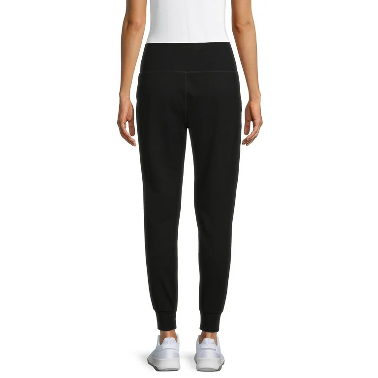Athletic Works Women’s Stretch Cotton Blend Jogger Pants with Pockets | Walmart (US)