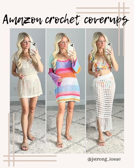 Amazon crochet coverups for the summer! 