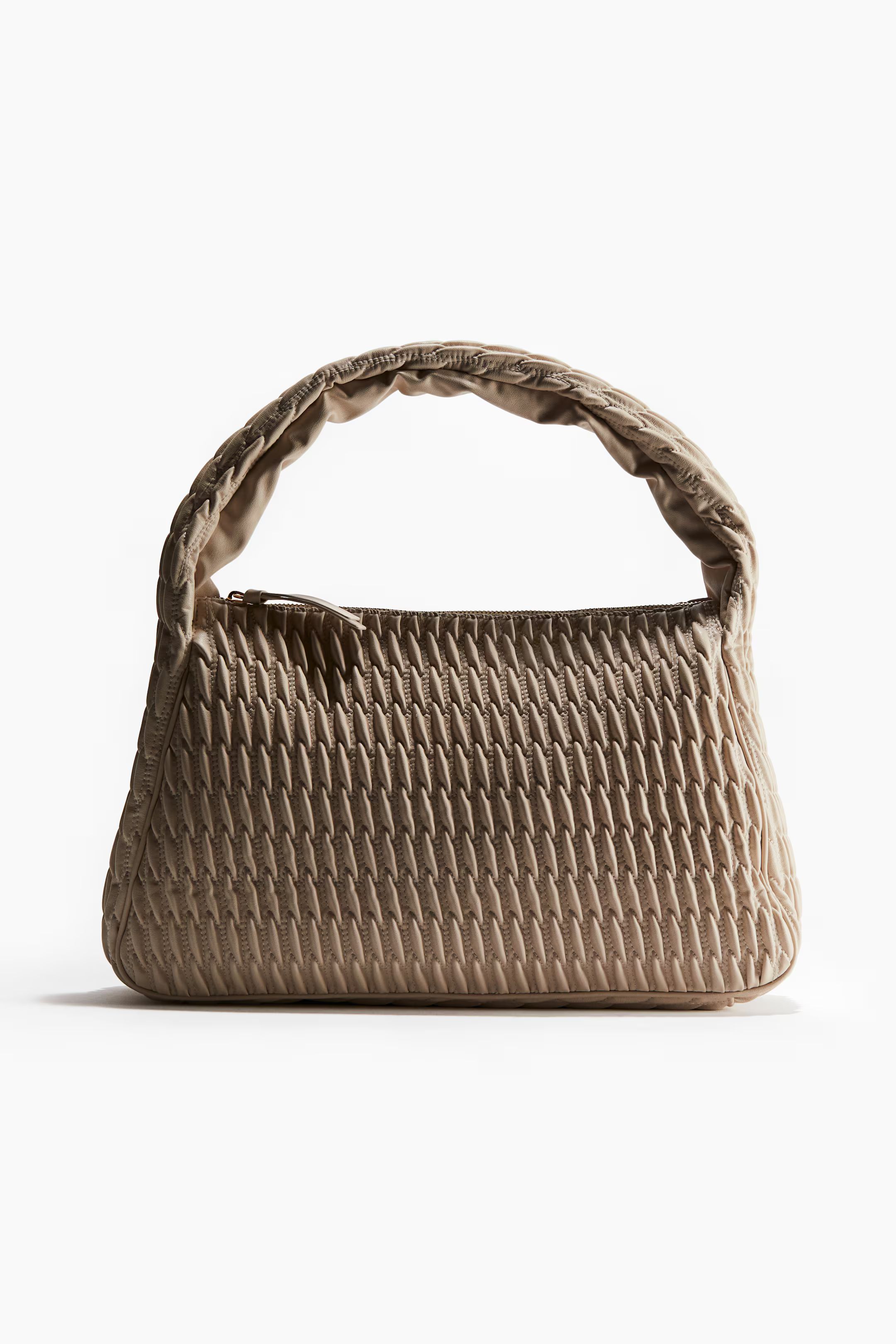 Quilted Shoulder Bag - Beige - Ladies | H&M US | H&M (US + CA)