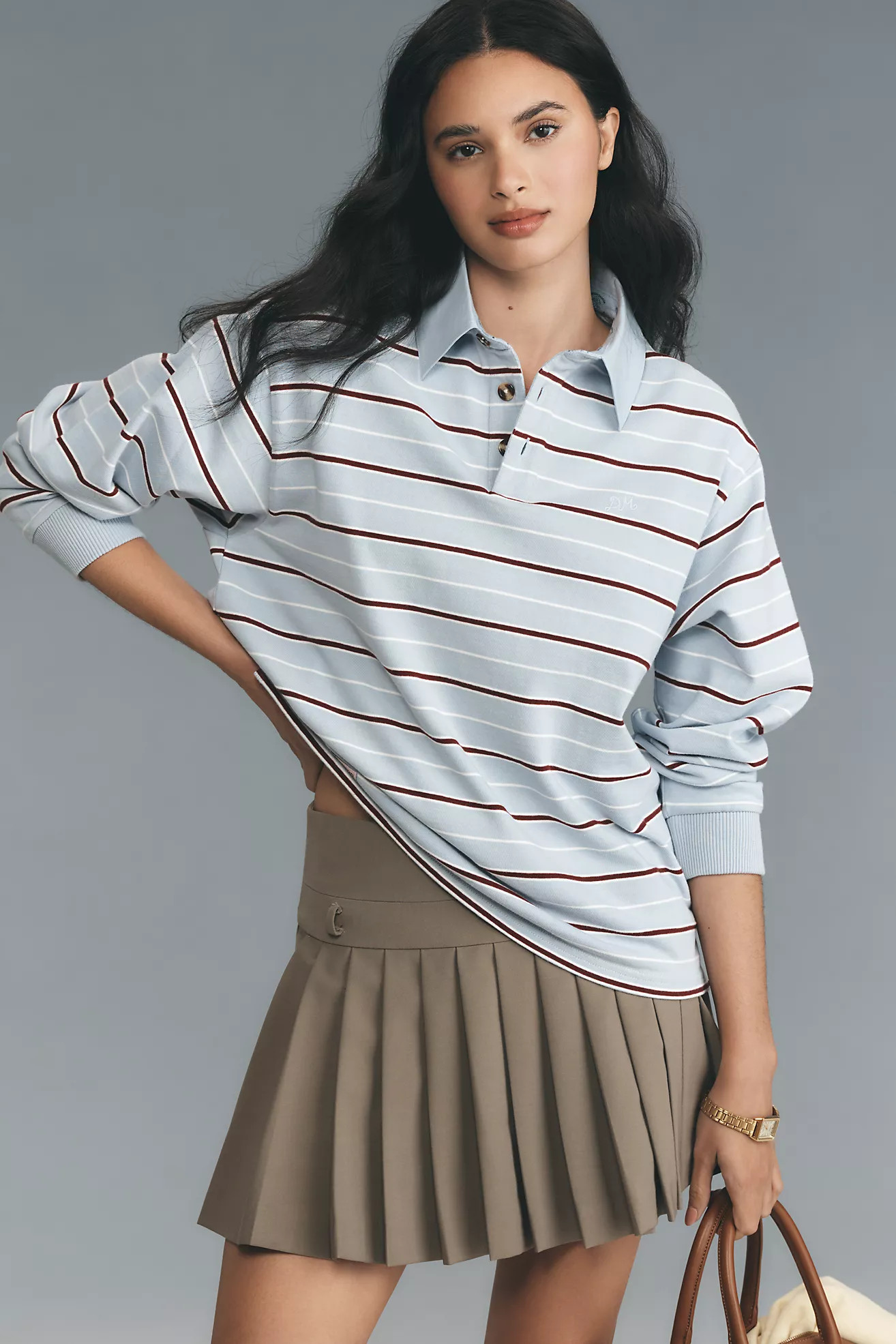 Damson Madder Remie Rugby Shirt | Anthropologie (US)