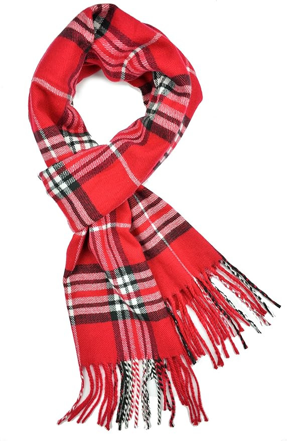 Plum Feathers Super Soft Luxurious Cashmere Feel unisex for Men and Women Winter Scarf | Amazon (US)