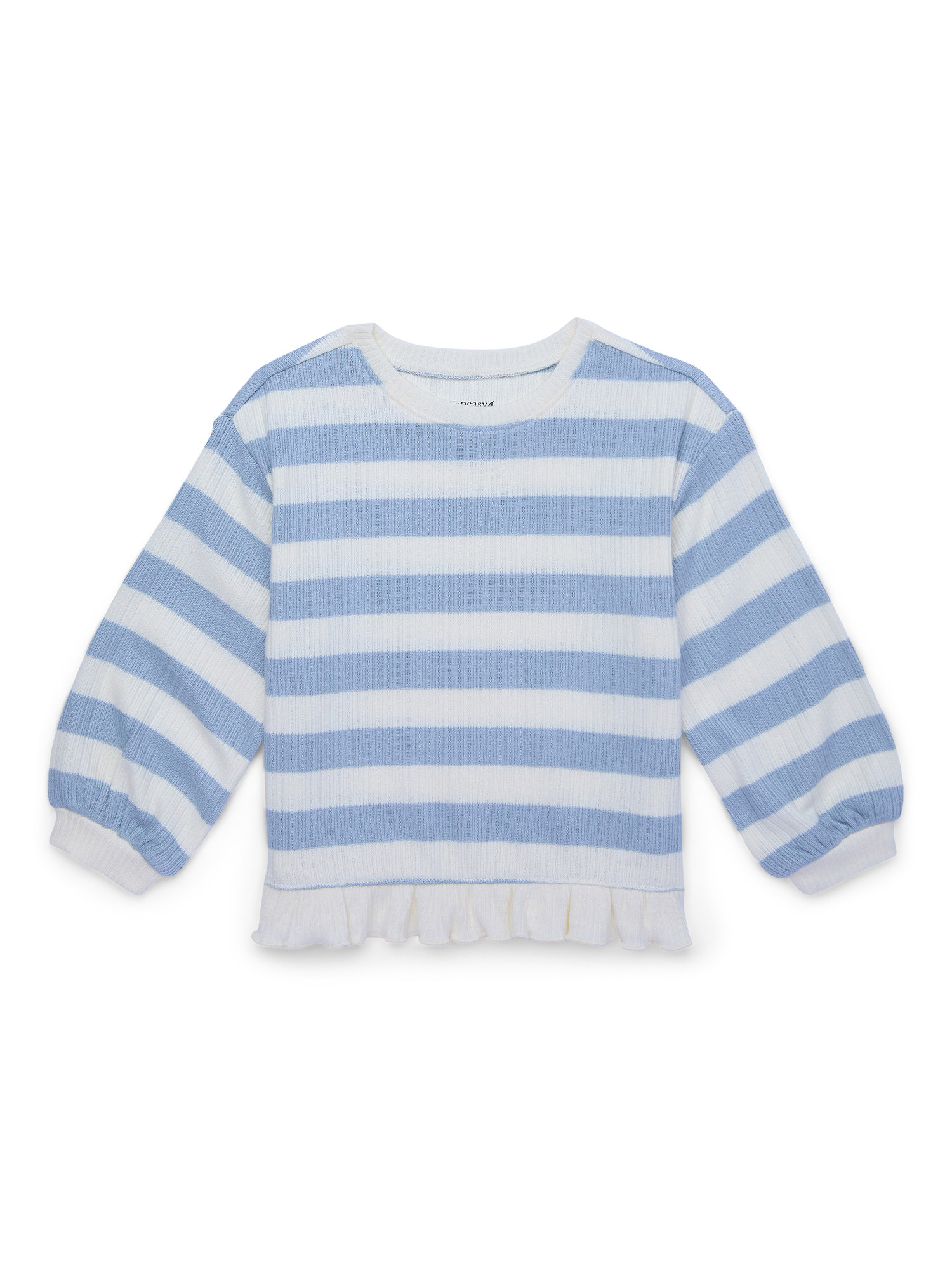 easy-peasy Toddler Girl Pullover Stripe Hacci Sweatshirt, Sizes 18M-5T | Walmart (US)