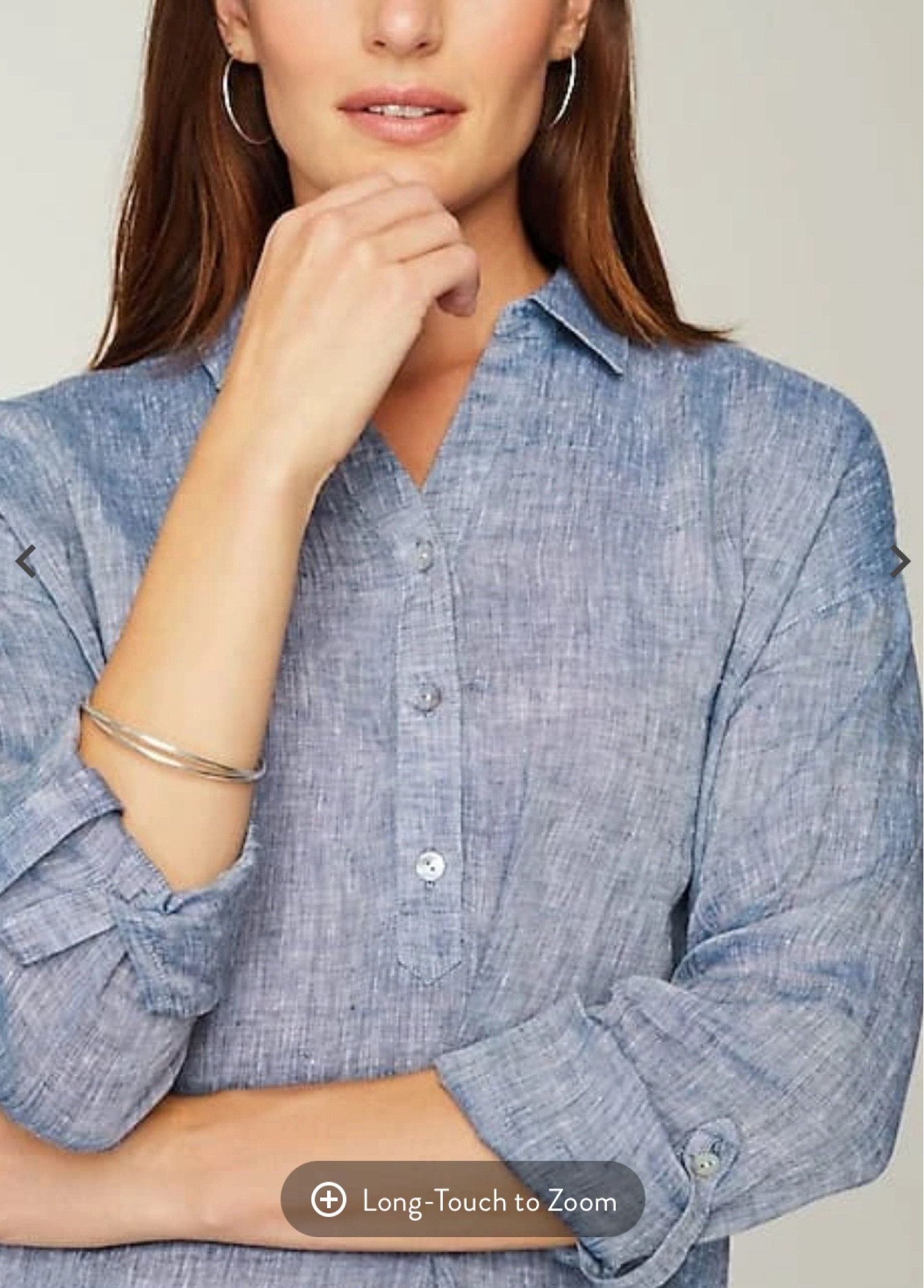 The perfect linen top