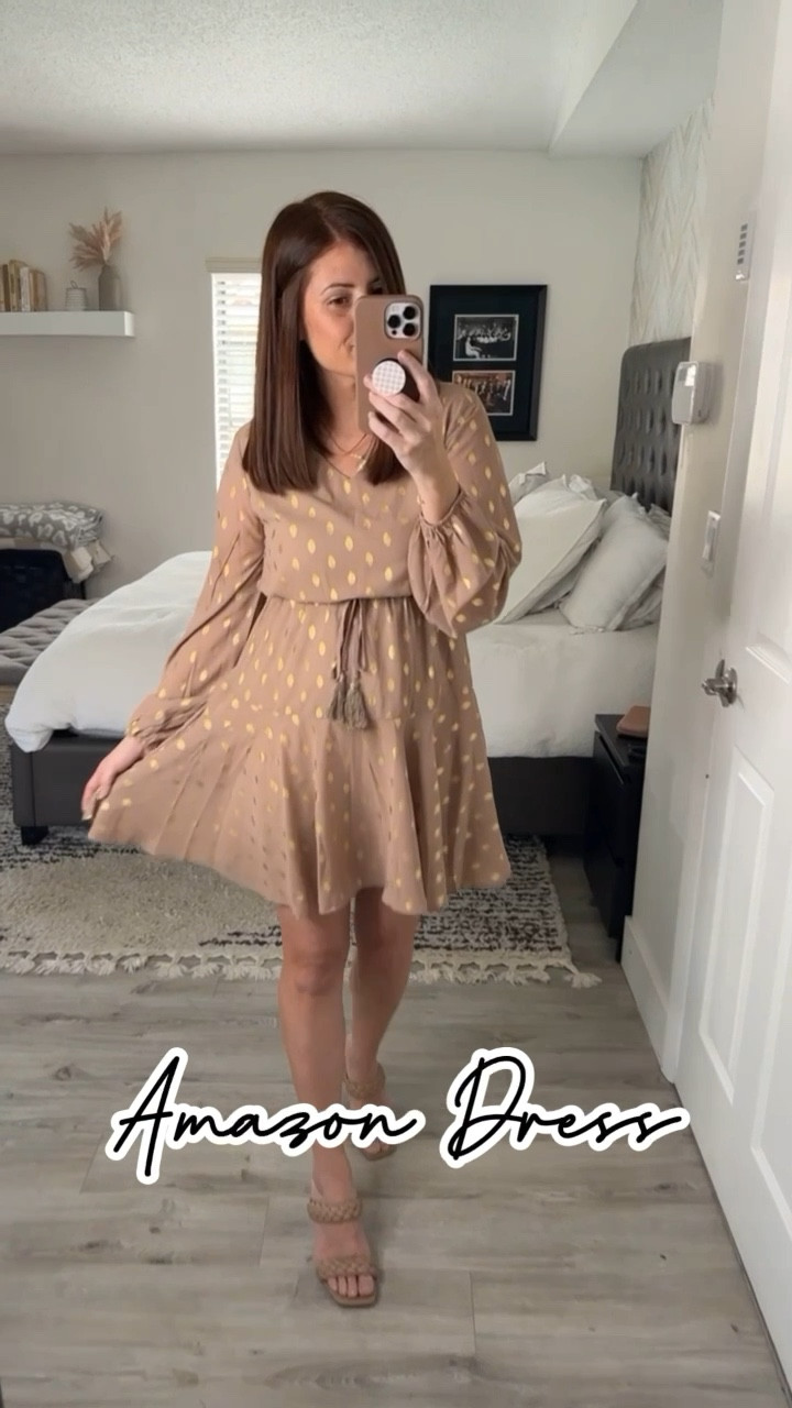 Metallic Polkadot Dress | Amazon Fashion 

Wearing a small
Code: 40LFX69Q (through 2/10)

#LTKFind #LTKunder50 #LTKstyletip