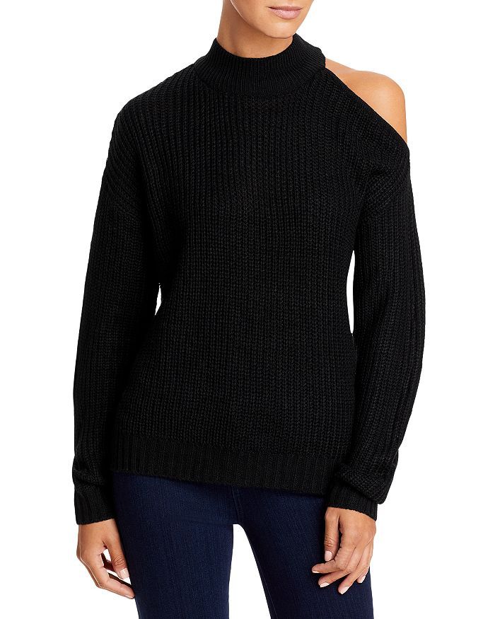 Cut Out Shoulder Sweater | Bloomingdale's (US)