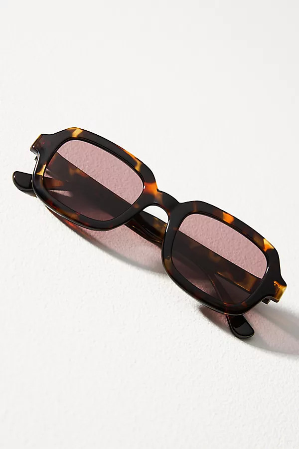 Sunski Lago Rectangle Sunglasses | Anthropologie (US)
