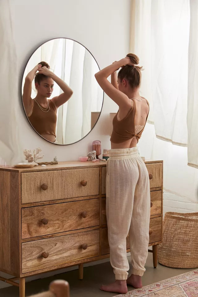 Metallic Hub Wall Mirror | Urban Outfitters (US and RoW)