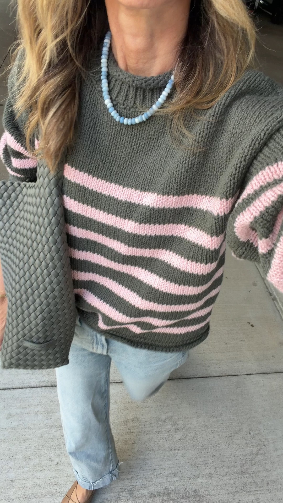 Headed to a movie! 
Sweater XS
-Jeans, I size down 1 size
-flats TTS

#LTKdayinmylife