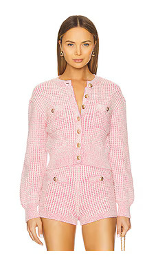 MAJORELLE Estelle Cardigan in Pink from Revolve.com | Revolve Clothing (Global)