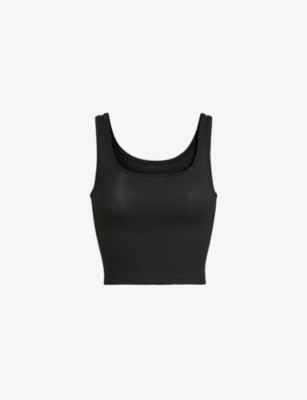 Ribbed stretch-cotton tank top | Selfridges