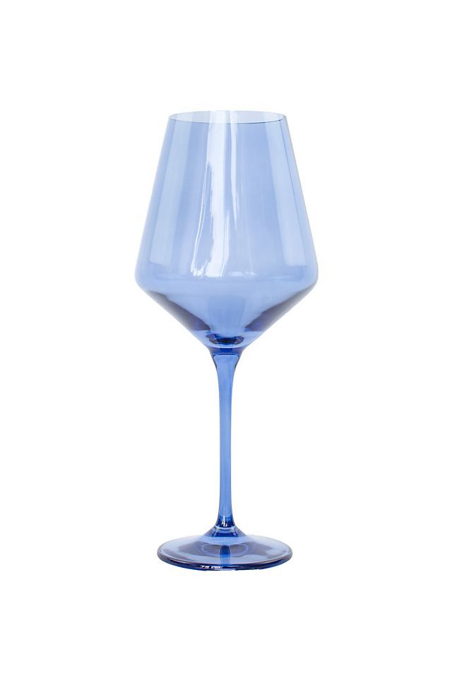 Estelle Colored Glass Wine Glass Set | Anthropologie (US)