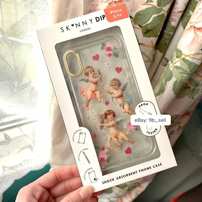 Skinnydip London Cherub Angels Shock Case For iPhone X/XS - New in Box | eBay UK