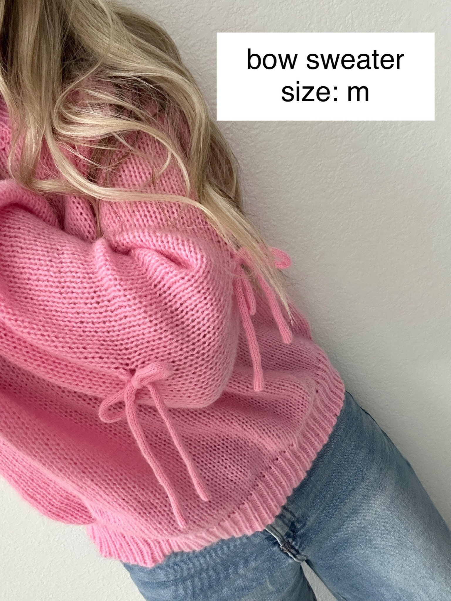 Amazon sweater: sized up to m

So cute! Loved this for Valentine’s Day. Would be super cute pairing with jeans or shorts for the spring. The sweater is very light weight on the thinner side. As far as quality, I see this as a pice you could wear a few times but not something that will hold up wash after wash. Bows are really delicate and will come off if you have babies that like to pull on them lol 

Jeans are from Nordstroms 

(Pink sweater, Valentine’s Day outfit, date night sweater, brunch outfit, Amazon fashion, Amazon finds, bow sweater) 

#LTKFindsUnder50 #LTKFindsUnder100 #LTKStyleTip