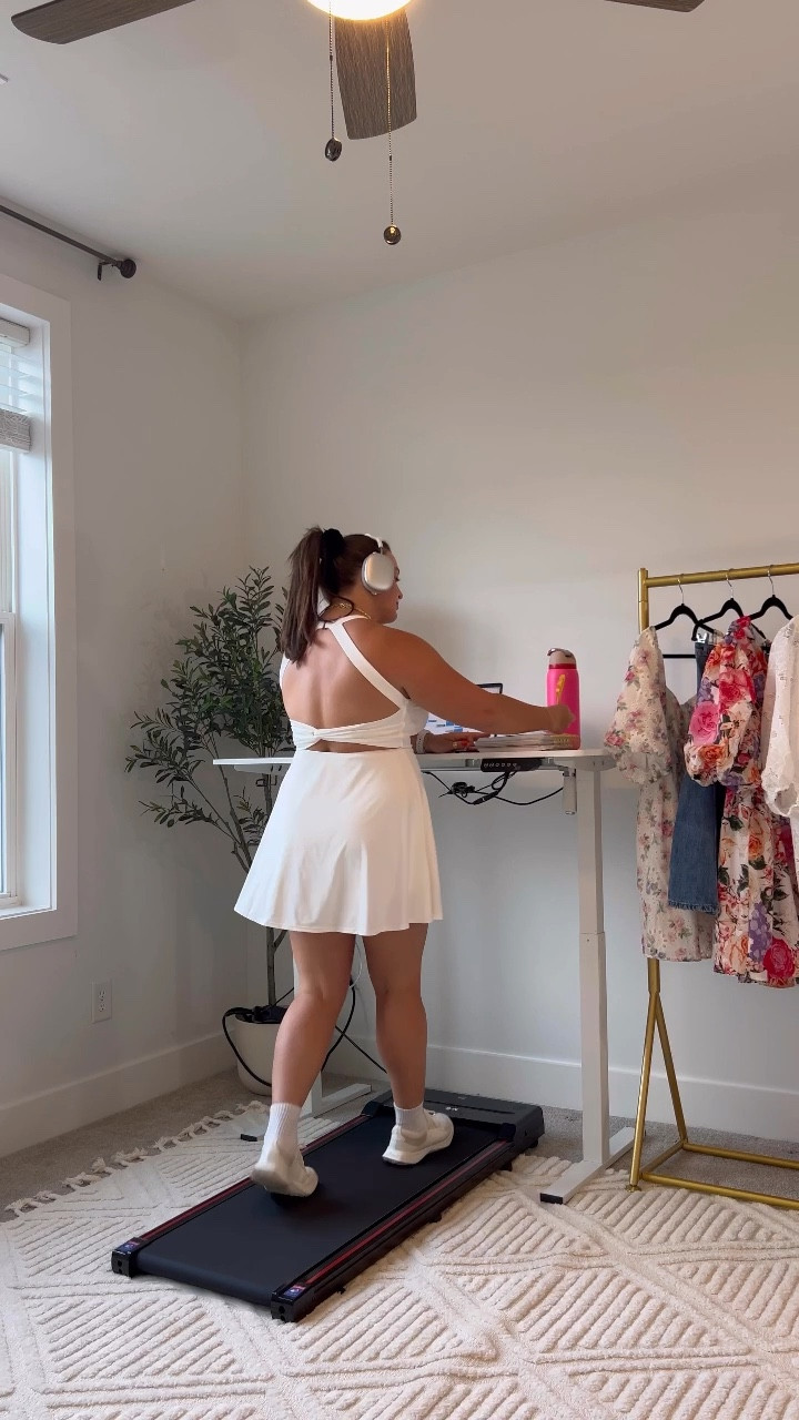 I live in exercise dresses - it’s the best way to stay cool in these hot Tennessee summers while looking cute & out together. And when I want to dress it up, I’ll throw on a button up, blazer or denim jacket and switch up the shoes. Without fail I am comfortable & looking cute! 

#LTKHome #LTKActive #LTKBacktoSchool