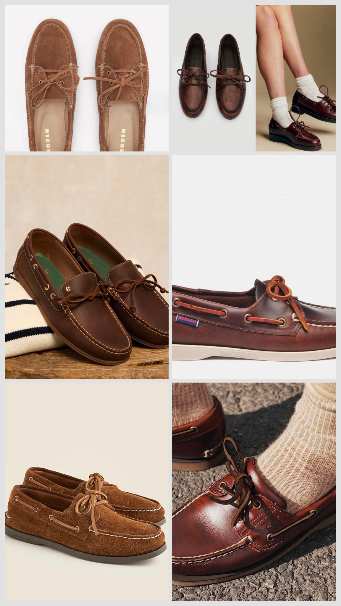 Boat shoes for autumn… Yes please.
I’m finding myself gravitating towards the traditional boat shoe, or deck shoe. They’re actually really comfy and practical teamed up with a pair of toasty socks. They’re ticking the nostalgia box, have a uniform quality about them and are unisex. What’s not to love? Find the full edit over on Substack 

#LTKautumn #LTKwinter #LTKuk
