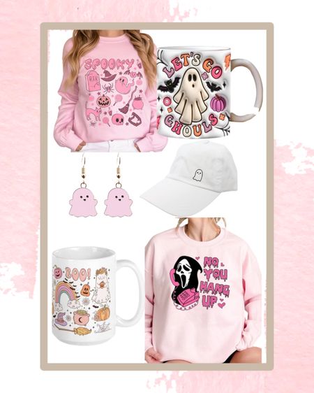 Cute Halloween sweatshirt, coffee mugs, hats, earrings 👻

#LTKfamily #LTKSeasonal #LTKHalloween